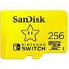 Image de Carte Mémoire Microsdxc Uhs I Sandisk 256 Go Pour Nintendo Switch