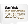 Image de Carte microSDXC SanDisk MAX ENDURANCE 256 Go UHS-I Classe 10