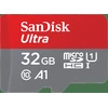 Image de SanDisk Ultra microSD, 32 Go, MicroSDHC, classe 10, UHS-I, 120 Mo/s, gris, rouge