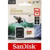 Image de SanDisk microSDXC 64GB Extreme A2 C10 V30 UHS-I U3