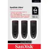 Image de Western Digital Ultrastar SanDisk Ultra lecteur USB flash 64 Go USB Type-A 3.2 Gen 1 (3.1 Gen 1) Noir - Neuf