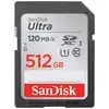 Image de SanDisk Ultrastar SDSDUN4-512G-GN6IN mémoire flash 512 Go SDHC UHS-I Classe 10 - Neuf