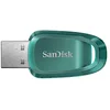 Image de SanDisk Ultra Eco 128 Go clé USB 3.2 avec vitesse de lecture allant jusqu’à 100 Mo/s. Une clé USB fabriquée avec plus de 70 % de plastique recyclé en occasion ou reconditionné