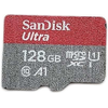 Image de SanDisk Ultra, 128 Go, MicroSDXC, classe 10, UHS-I, classe 1 (U1), anti-magnétique, anti-choc, Tem