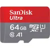 Image de Carte mémoire SanDisk Ultra microSDHC A1 140MB/s Class 10 64GB, sans adaptateur