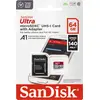 Image de SanDisk Ultra microSDXC A1 64GB 140MB/s Adapt.SDSQUAB-064G-GN6MA