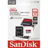 Image de SANDISK MicroSDXC Mobil Ultra 128 Go 140 Mo/s UHS-I Adaptateur