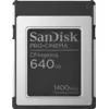 Image de SanDisk PRO-CINEMA CFexpress - 640GB, CFexpress, 1700 MB/s, 1500 MB/s, noir | SDCFEC-640G-GN4NN