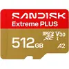 Image de Carte mémoire microSDXC SanDisk Extreme Go 512 Go UHS-I pour smartphone, appareil photo action Noir - Neuf