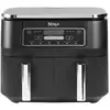 Image de Friteuse d'air chaud Air Fryer Ninja AF300 Double Compartiment 7,6 L Autonome 1690 W, Noir - Neuf