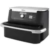 Image de Ninja AF500EU friteuse Double 10,4 L Autonome 2470 W Friteuse d'air chaud Noir, Acier inoxydable - Neuf
