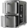 Image de Ninja SL400EU friteuse Double 9,5 L 2470 W Friteuse d'air chaud Noir, Gris - Neuf