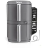 Image de Ninja SL451EU friteuse Double 9,5 L Autonome 2470 W Friteuse d'air chaud Noir - Neuf