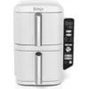 Image de Ninja SL400EUWH Double Stack XL Friteuse   air chaud   2 niveaux 2 x 4,75 litres