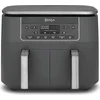 Image de Friteuse à air Philips Airfryer 3000 Series Dual Basket NA35200, 2400 W, 9 L, 8 fonctions de cuisson, 2 paniers, 200 degrés, Noir