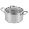 Image de Marmite Ninja Everclad C90422eui 22 Cm En Acier Inoxydable Avec Couvercle, Induction, Four Jusqu'à 300 °c