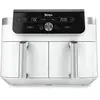 Image de Friteuse à air chaud Ninja DualZone DZ901EUWH, 2470 W, 9,5 litres, 2 bacs, blanche