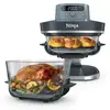 Image de Friteuse à air Ninja CRISPi Pro AS101EULG, 2050W, 2,3 + 5,7 litres, 26 240 °C, technologie Max Crisp, plaques en céramique, sans PFAS, gris/blanc