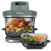 Image de Friteuse à Air Ninja Crispi Pro 7-en-1 AS101EUGY 8L Double Récipient en Verre Gris Cendre