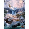 Image de COBBLE HILL Puzzle Mysteriö se Wasserfä lle en hiver 1000 pièces