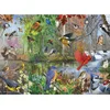 Image de COBBLE HILL Puzzle Vö gel en saisons 1000 pièces