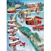 Image de COBBLE HILL Puzzle de camping de Noël 1000 pièces