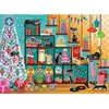 Image de COBBLE HILL Puzzle Noël chats1000 pièces