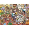 Image de COBBLE HILL Puzzle DoodleTown : Happy Thanksgiving 1000 pièces