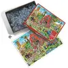Image de COBBLE HILL Puzzle DoodleTown : 1000 Teile