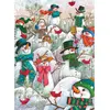 Image de Puzzle 500 Rallye du bonhomme de neige