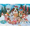 Image de Puzzle Cobble Hill « Snow Day ! » - Puzzle « Plaisirs d'hiver » de 500 pièces