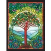 Image de COBBLE HILL Puzzle Arbre de vie en vitrail XL 275 pièces