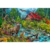 Image de COBBLE HILL Red Roof Cottage Puzzle 2000 Teile