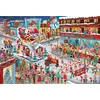 Image de Puzzle de Noël Cobble Hill « La parade du Père Noël » - Puzzle de 2 000 pièces