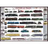 Image de Puzzle Eurographics, Histoire des trains, thème ferroviaire, 500 pièces, 68 x 48 cm, référence 6500-0251
