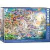 Image de Eurographics Puzzle Licorne - Monde de rêve, 2000 pièces, 67.6 x 96.8 cm, 8220-5551