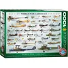 Image de Eurographics Puzzle Avions de guerre de la Première Guerre mondiale, 1000 pièces, 68 x 48 cm, 6000-0087