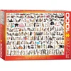 Image de Eurographics Puzzle Le monde des chats, image collective de chats, 1000 pièces, 68 x 48 cm, 6000-0580