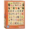 Image de Eurographics Puzzle Sushi, différentes sortes, 1000 pièces, 68 x 48 cm, 6000-0597
