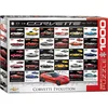 Image de EUROGRAPHICS Puzzle Evolution de la Corvette 1000 pièces