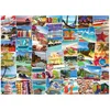 Image de EUROGRAPHICS Puzzle de voyageur du monde - Plages 1000 pièces