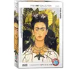 Image de EUROGRAPHICS Puzzle Portrait de Frida Kahlo avec chaîne d'épines 1000 pièces