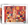 Image de Eurographics Puzzle Château et soleil de Paul Klee, 1000 pièces, 68 x 48 cm, 6000-0836