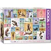 Image de Yoga Cats. Puzzle de 1000 pièces