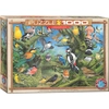 Image de EUROGRAPHICS Puzzle Oiseaux dans le jardin 1000 pièces