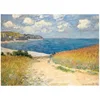 Image de Chemin de plage entre les champs de blé Chemin de plage entre les champs de blé de Claude Monet 1000 pièces