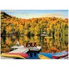 Image de Eurographics Puzzle Maison de vacances au bord du lac, Québec, 1000 pièces, 68 x 48 cm, 6000-5427
