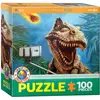 Image de Eurographics Puzzle Dinosaure Selfie - Heffernan, 100 pièces, 48 x 33 cm, 6100-5555