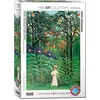 Image de Eurographics Puzzle Femme dans une forêt exotique par Henri Rousseau, 1000 pièces, 68 x 48 cm, 6000-5608