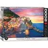 Image de Puzzle 2000 pièces Eurographics Manarola au crépuscule Italie